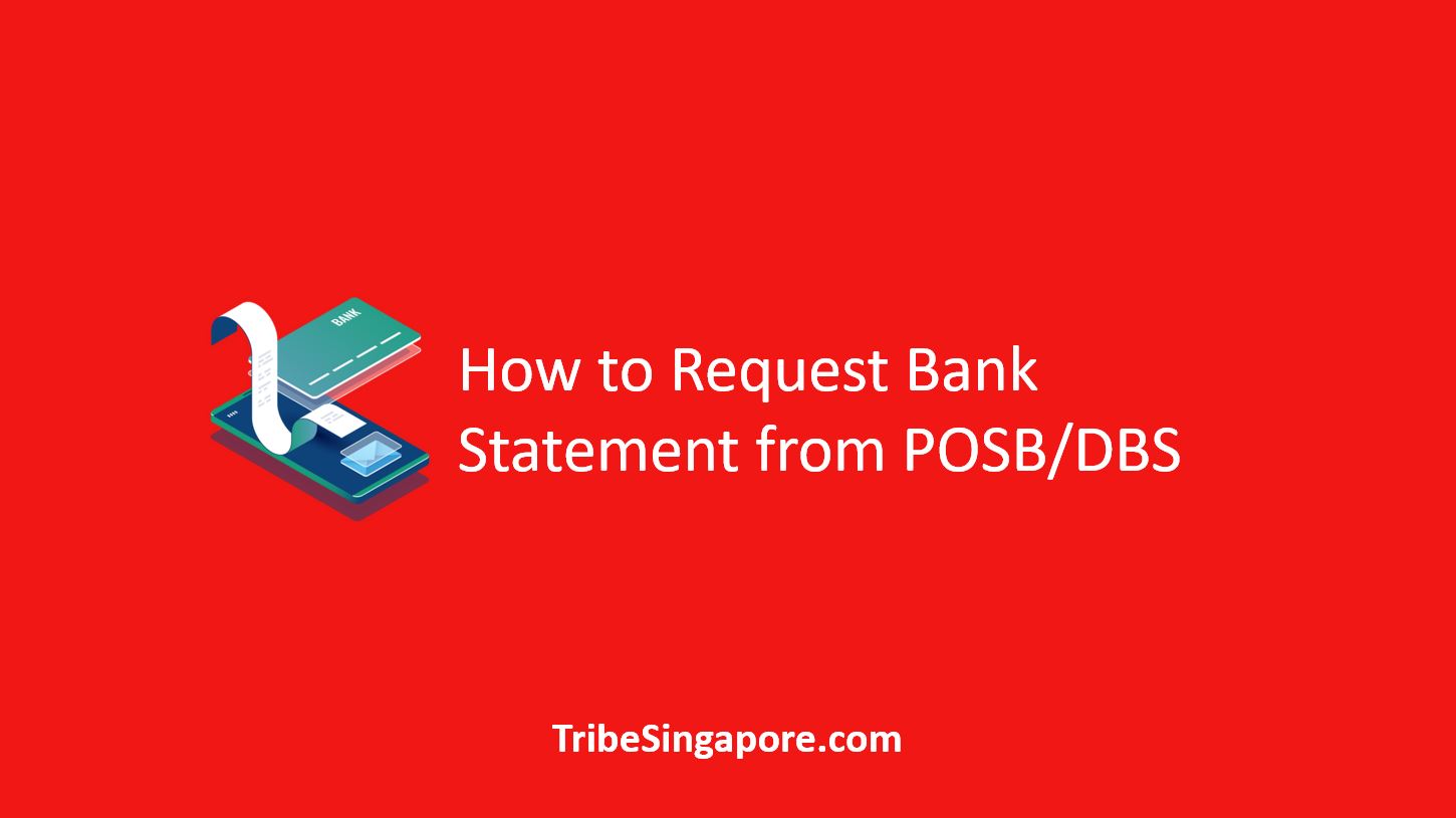 How to Request Bank Statement from POSB DBS